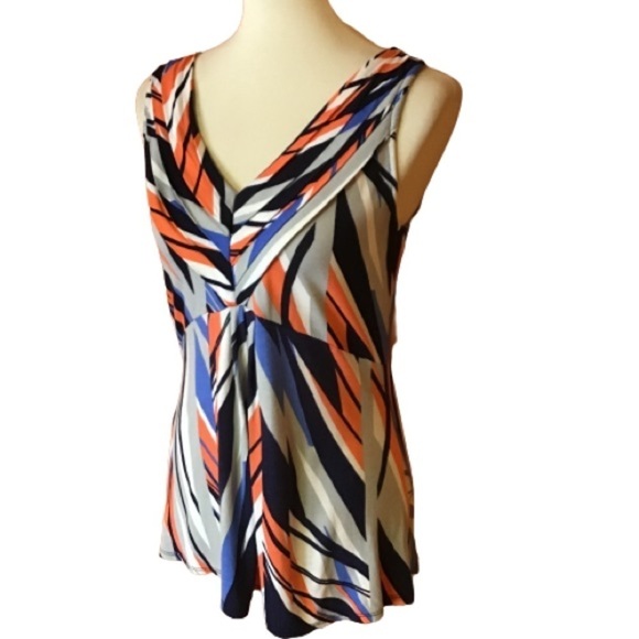 Merona bright op art tank top - Picture 1 of 8